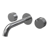 Parisi Stereo Wall Set with 190mm Spout | Chrome